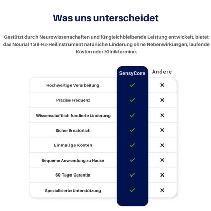 SensyCore Therapeutische Stimmgabel – Vibrations-Therapie zur Schmerzlinderung
