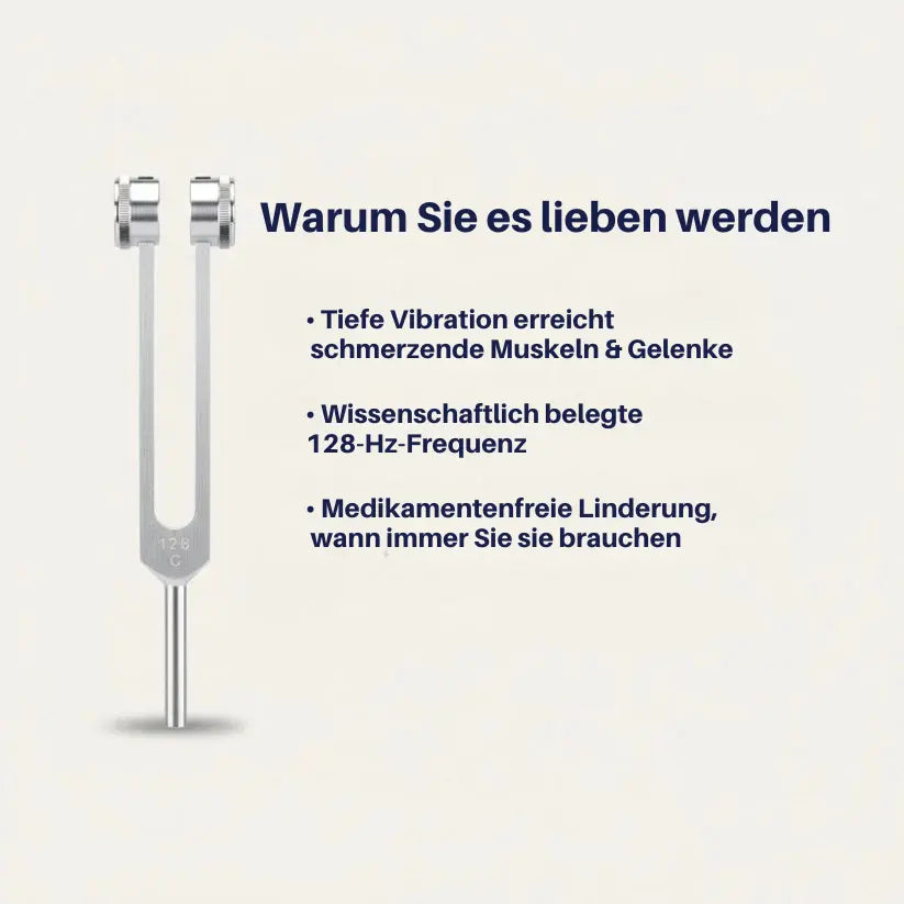SensyCore Therapeutische Stimmgabel – Vibrations-Therapie zur Schmerzlinderung