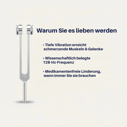 SensyCore Therapeutische Stimmgabel – Vibrations-Therapie zur Schmerzlinderung